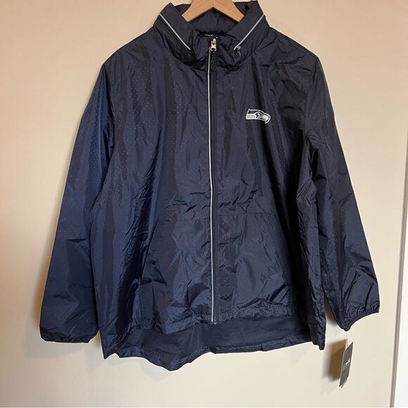 Seattle Seahawks NFL Women's Light Weight Jacket - Picture 3 of 16